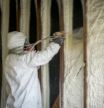 Spray foam insulation project in Central Florida