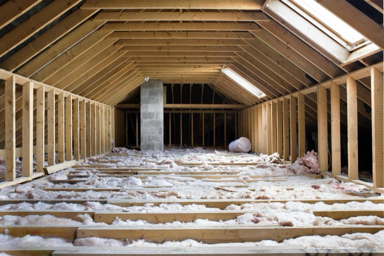 Attic insulation installation in Central Florida